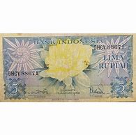 5 Rupiah Tahun 1959