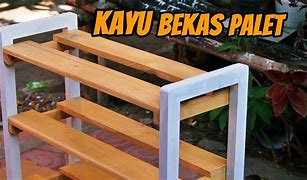 Cara Membuat Rak Sepatu Dari Kayu Bekas Palet